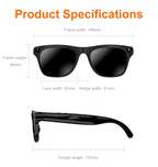 8MP AI Smart Sports Glasses – Camera & Translator