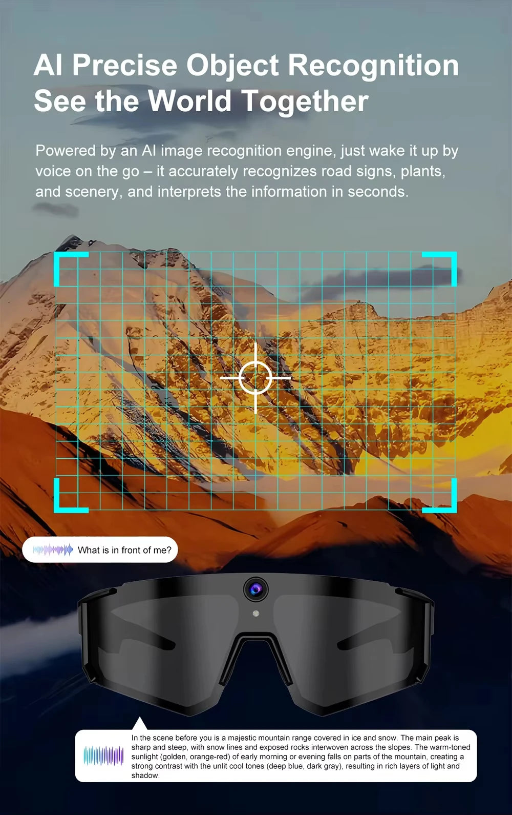 Lenovo M95 AI Smart Glasses Sport