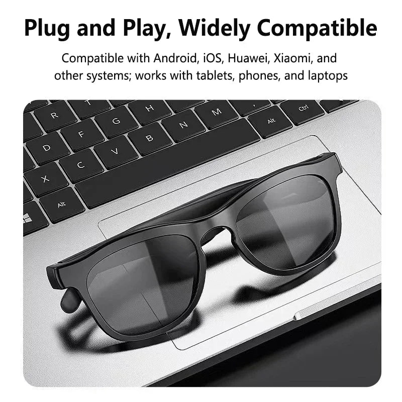 Lenovo XG86 AI Smart Sunglasses – 8MP Camera & AI Translator