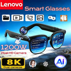 Lenovo AI Smart Glasses – Bluetooth Audio & Voice Assistant