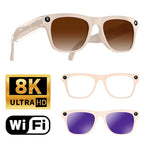 8MP AI Smart Sports Glasses – Camera & Translator