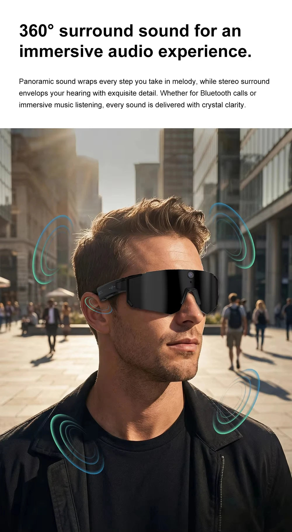 Lenovo M95 AI Smart Glasses Sport