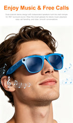 8MP AI Smart Sports Glasses – Camera & Translator