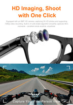 8MP AI Smart Sports Glasses – Camera & Translator
