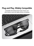Lenovo XG86 AI Smart Sunglasses – 8MP Camera & AI Translator