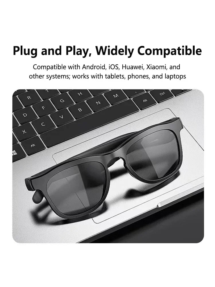 Lenovo XG86 AI Smart Sunglasses – 8MP Camera & AI Translator