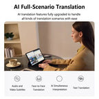 Lenovo XG86 AI Smart Sunglasses – 8MP Camera & AI Translator