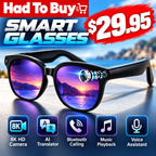 Lenovo XG86 AI Smart Sunglasses – 8MP Camera & AI Translator